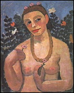 Self-Portrait with Amber Necklace 1906